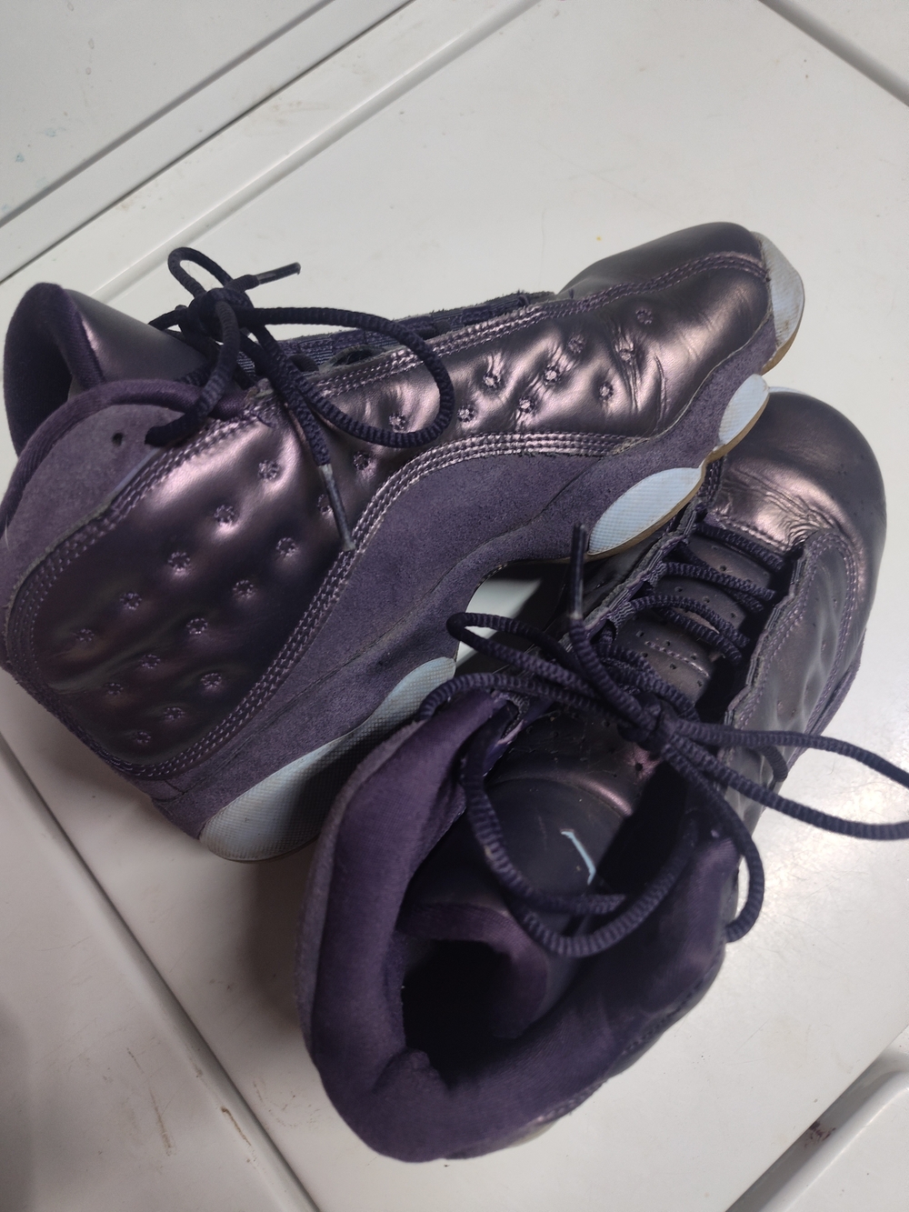 Jordan Women's Purple Athletic Shoes
